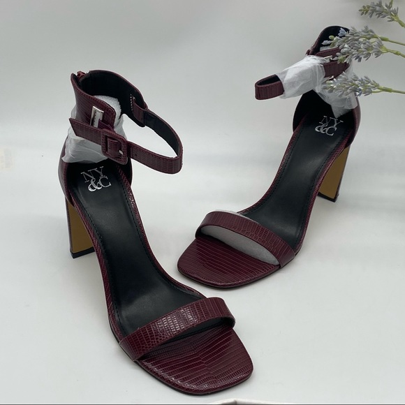 New York & Company Lexi Single Band red wine sandals 
Size 10 and 8
New - Picture 6 of 6